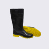 Cowfit Duckback Premium Rubber industrial Safety Shoe/Welsafe Gum Boot, Soft Toe Black