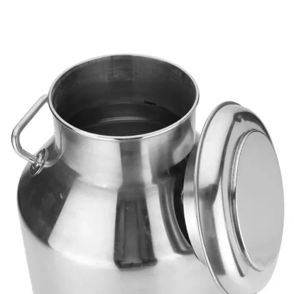 Cowfit Stainless Steel Milk Storage Can with Lid - (20 Litres)